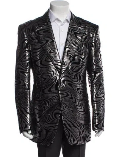 Pre-owned Tom Ford Patterned Blazer In Multi