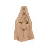 Tom Ford Patterned Halterneck Top In Neutral