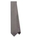 Tom Ford Patterned-jacquard Tie In Brown