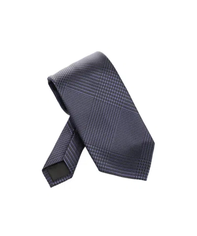 Tom Ford Patterned Silk Tie In Neutral