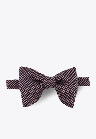 TOM FORD PATTERNED SILK TIE