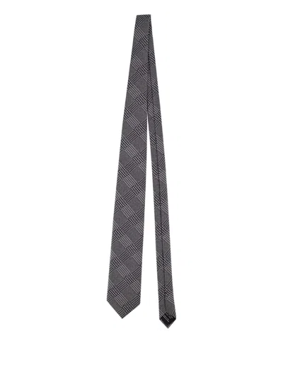 Tom Ford Patterned Tie In Blau