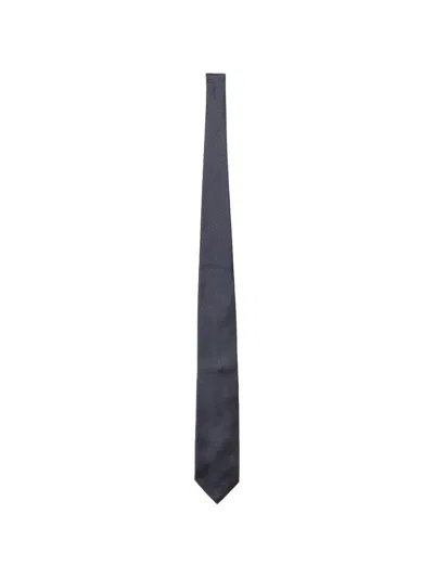 Tom Ford Patterned Tie In Blue
