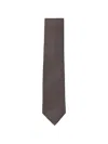 Tom Ford Patterned Tie In Brown