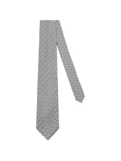 Tom Ford Patterned Tie In Multi