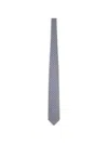 Tom Ford Patterned Tie In Gray