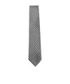 Tom Ford Patterned Tie In Gray