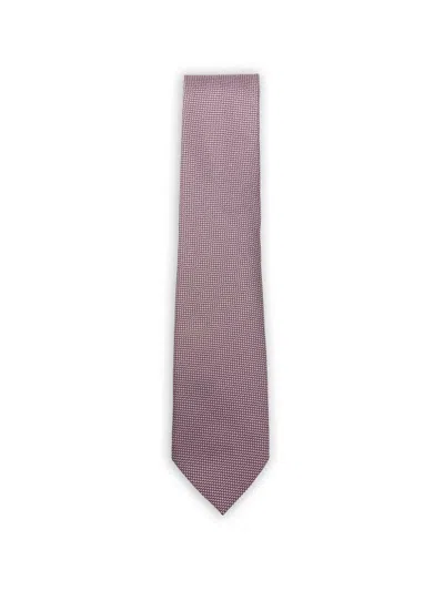 Tom Ford Patterned Tie In Pink