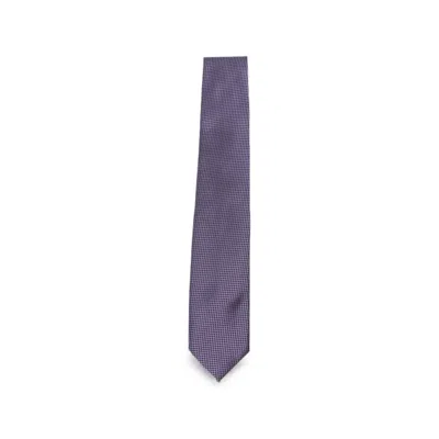 Tom Ford Patterned Tie In Purple
