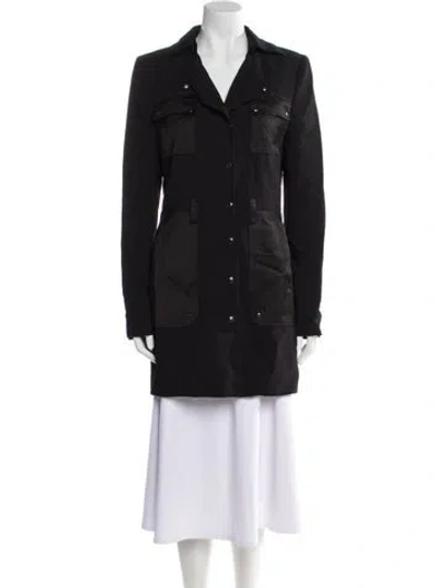 Pre-owned Tom Ford Peacoat In Black