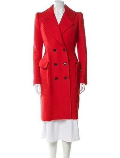 Pre-owned Tom Ford Peacoat In Orange