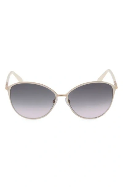 TOM FORD TOM FORD PENELOPE 59MM GRADIENT ROUND SUNGLASSES