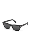 Tom Ford Penn Acetate Sunglasses In Brown