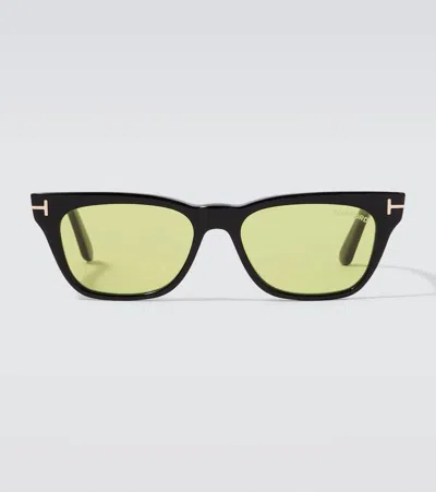 Tom Ford Penn Square Sunglasses In Black