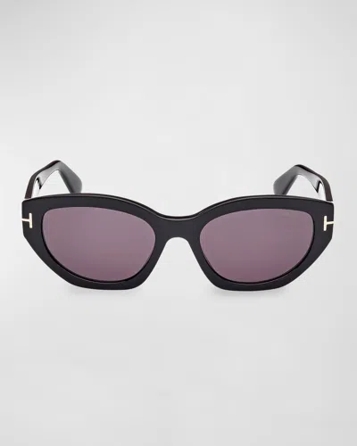 TOM FORD PENNY ACETATE BUTTERFLY SUNGLASSES