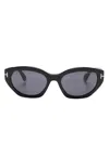 Tom Ford Penny Cat-eye Frame Sunglasses In Black