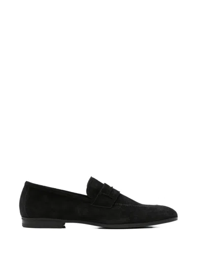 Pre-owned Tom Ford Penny-strap Loafers In Black