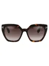 Tom Ford Eyewear Esme Oversized Frame Sunglasses In 52k Avana Scura / Roviex Grad