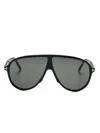 Tom Ford Pilot-frame Sunglasses In Black