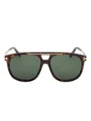 Tom Ford Pilot-frame Sunglasses In Brown