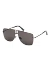 Tom Ford Pilot-frame Sunglasses In Brown