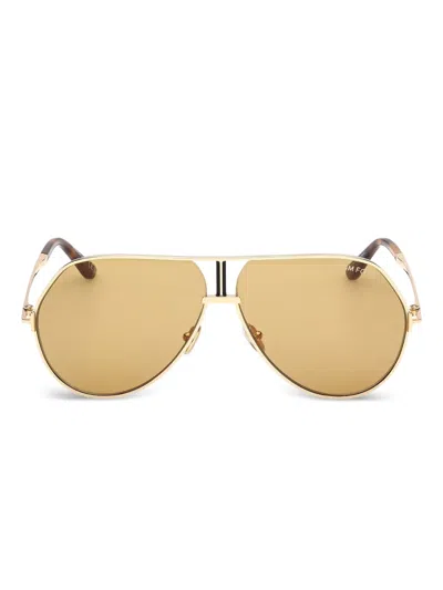 TOM FORD PILOT-FRAME SUNGLASSES