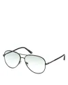 Tom Ford Clark 59mm Gradient Pilot Sunglasses