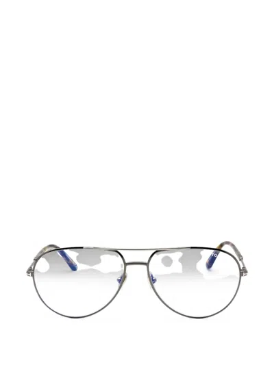 Tom Ford Pilot-frame Glasses In White