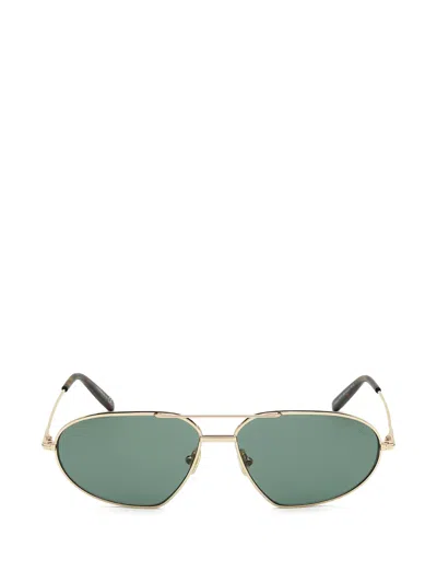 Tom Ford Pilot-frame Sunglasses In Gold