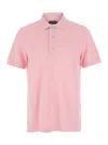 Tom Ford Pimk Short-sleeves Polo In Cotton Piquet Jersey Man In Pink