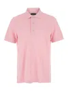 Tom Ford Pimk Short-sleeves Polo In Cotton Piquet Jersey Man In Pink
