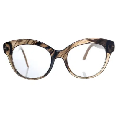 Pre-owned Tom Ford , Pink And Brown Frame