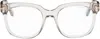 Tom Ford Pink Blue Block Large Glasses In 072 Pink/violet
