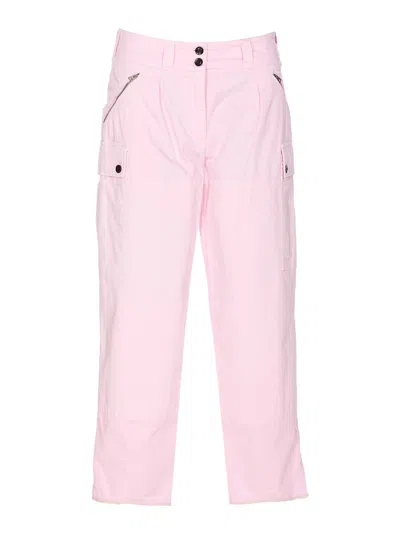 Tom Ford Tapered Cargo Trousers In Pink
