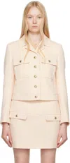 Tom Ford Pink Cropped Safari Jacket