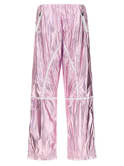 TOM FORD PINK LAMINATED TRACK PANTS