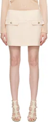 Tom Ford Pink Patch Pockets Miniskirt