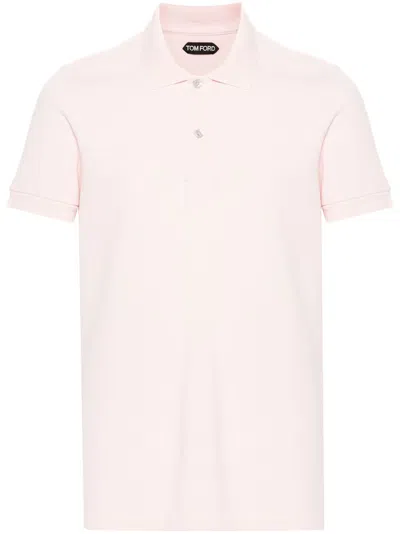 Tom Ford Klassisches Poloshirt In Pink