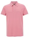Tom Ford Pimk Short-sleeves Polo In Cotton Piquet Jersey Man In Pink