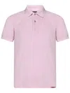 Tom Ford Pink Cotton Blend Towelling Polo Shirt In Pink