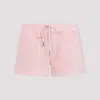 Tom Ford Pale Salmon Pink Cotton Towelling Shorts In Pink