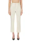 Tom Ford Wool And Silk Trouser With Striped Motif