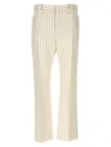 Tom Ford Wallis Striped Wool And Silk-blend Straight Pants In Gray