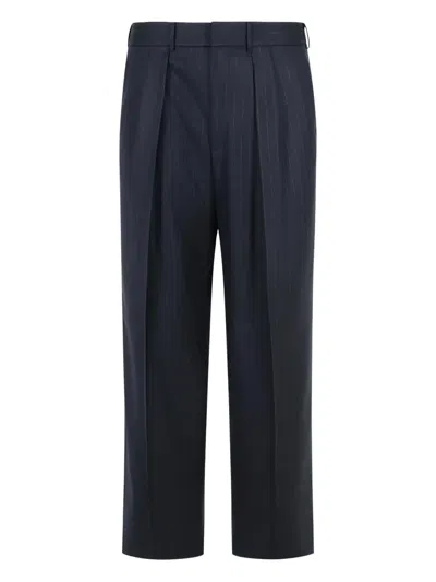 TOM FORD PINSTRIPE-PLEATED TROUSERS
