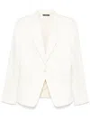 Tom Ford Pinstriped Blazer In Neutrals