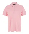 Tom Ford Pimk Short-sleeves Polo In Cotton Piquet Jersey Man In Pink