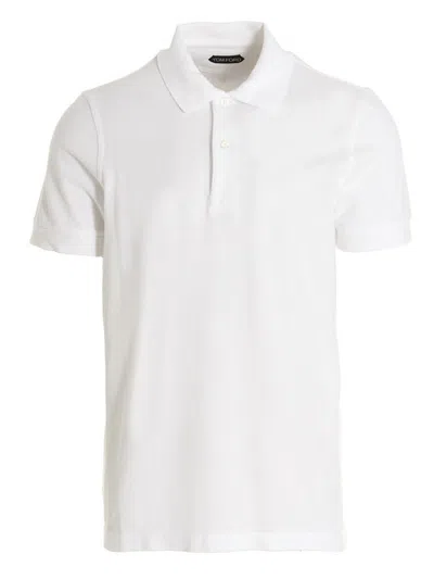 TOM FORD TOM FORD PIQUÉ COTTON POLO SHIRT