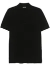 Tom Ford Pique Polo Shirt Ss Lyocell