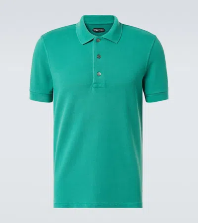 Tom Ford Polo In Green