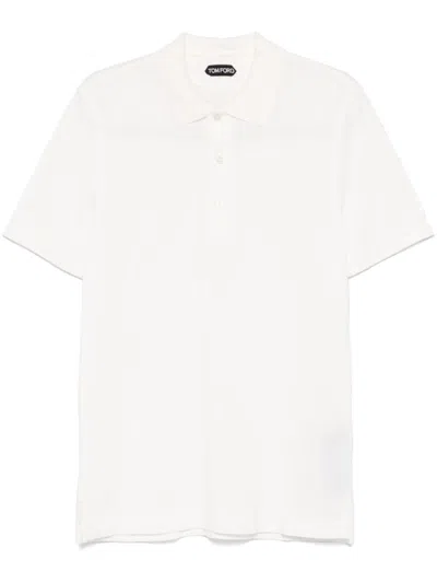 Tom Ford Cotton Sweaters In Neutral
